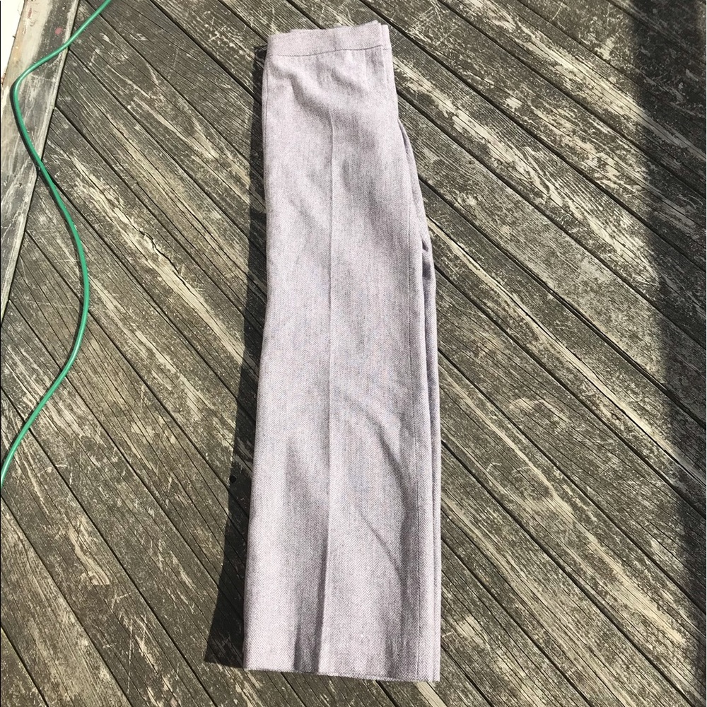 Beth Bowley herringbone slacks